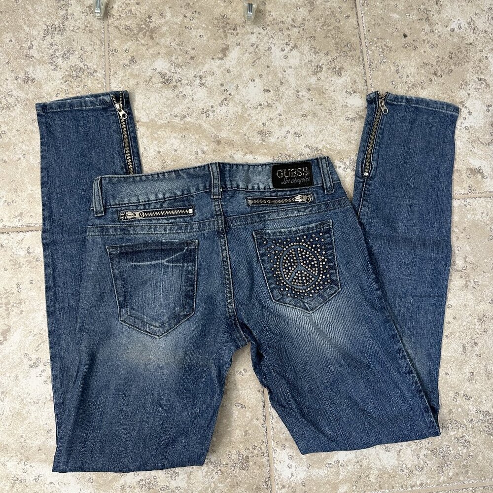 Guess Jeans Embellished Size 29 y2k